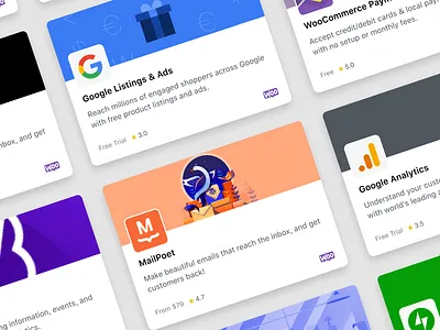 Product Cards Concept design product card ui