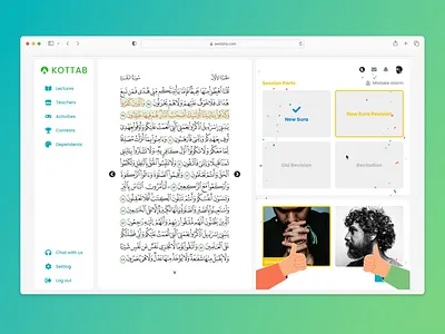Kottab App branding design design illustration ui user experience user interface ux