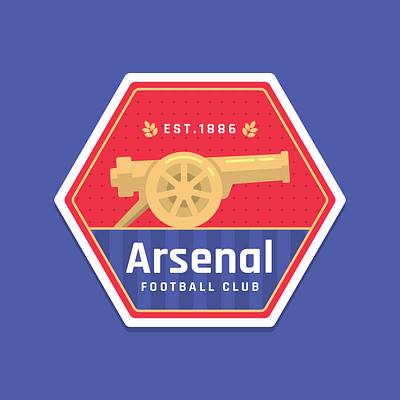 Arsenal Football Club Logo Animation animation badge crest design football graphic design icon illustration logo motion graphics soccer sport