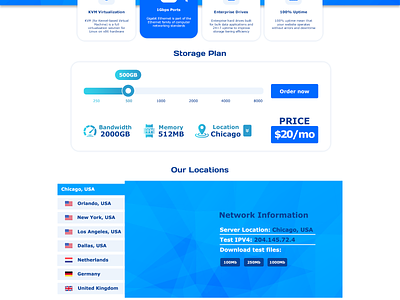 Web Design cloud design home page hosting landing page storage web