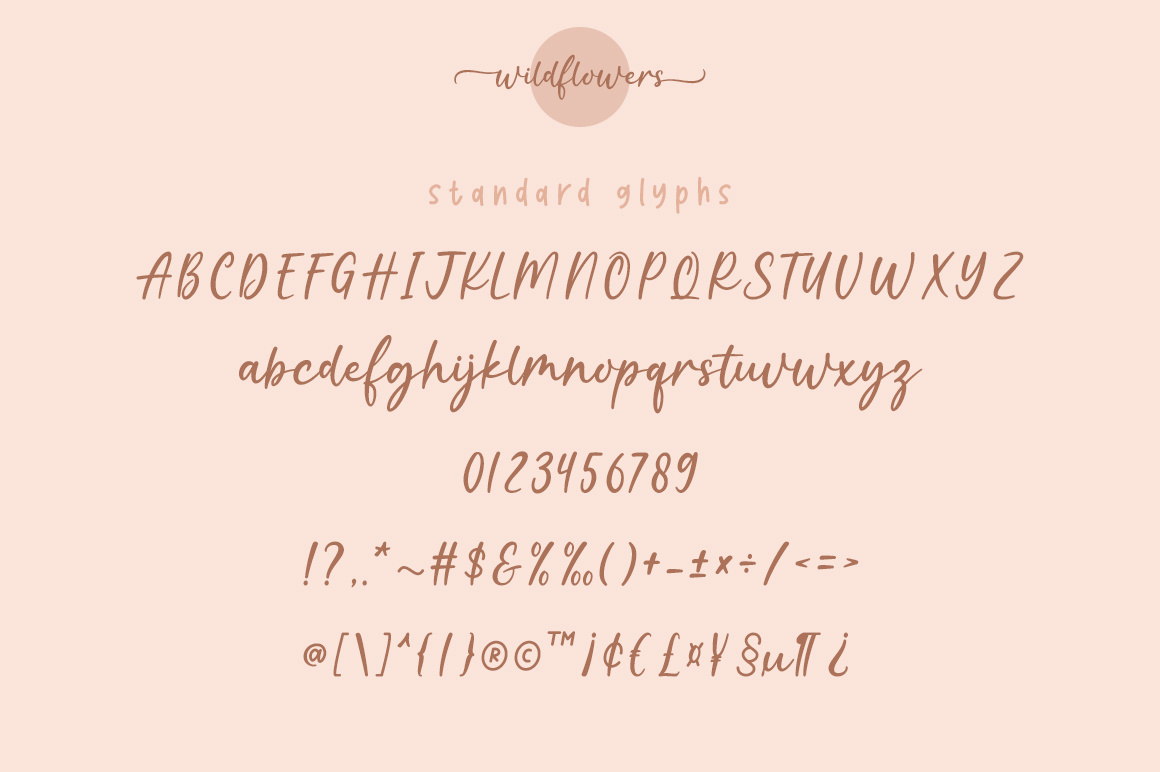 Wildflower Font by Aldi Raya on Dribbble