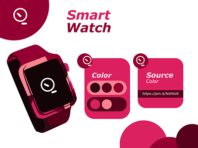 Smart Watch branding design graphic design illustration logo ui vector