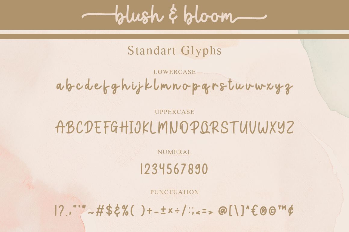 Blush And Bloom Font by Aldi Raya on Dribbble