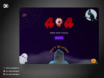 404 Page - Daily UI 008 404 page 404error dailyui figmadesign ui uidesign ux webdesign
