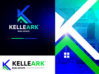 Kelle Ark Real Estate Logo graphic design logo logofolio sajjad khan shuvo