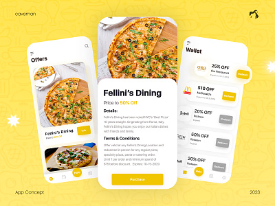 Holo | Discount Offer App code coupon discount offer app discounts food food delivery app foodpanda login mobile app offers promo restaurant settings shipping signup ui user experience user interface ux wallet