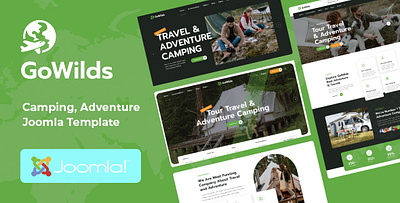 Gowilds - Travel & Tour Booking Joomla 4 Template vacation