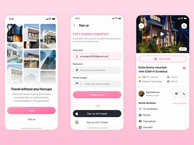 Aloha - ai based property finder figma mobile app mobile ui ui ux ux designer ux ui design webdesign