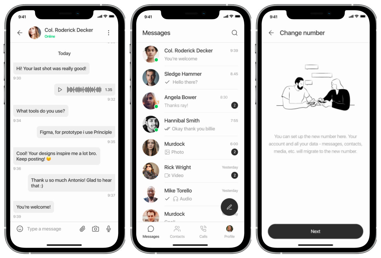 Splash [Messenger] by DreamX Company on Dribbble