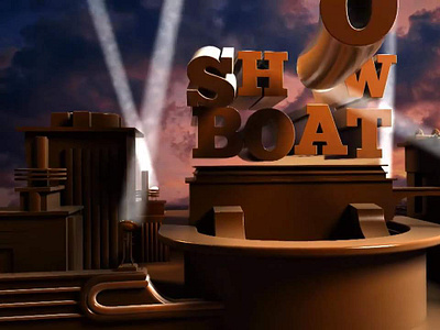 SHOWBOAT PROMO MOVIE 3d animation branding hud interface motion graphics news