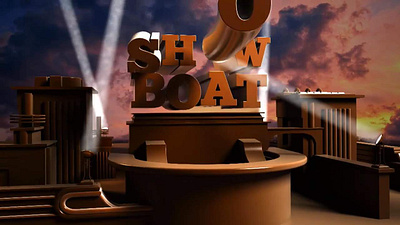 SHOWBOAT PROMO MOVIE 3d animation branding hud interface motion graphics news