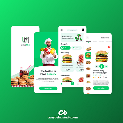 United Meal Moible App app branding design figma graphic design illustration logo mobile mobileapp motion graphics ui ux vector