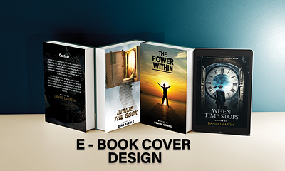 Amazing E-Book Cover Design book cover ebook graphic design workbook