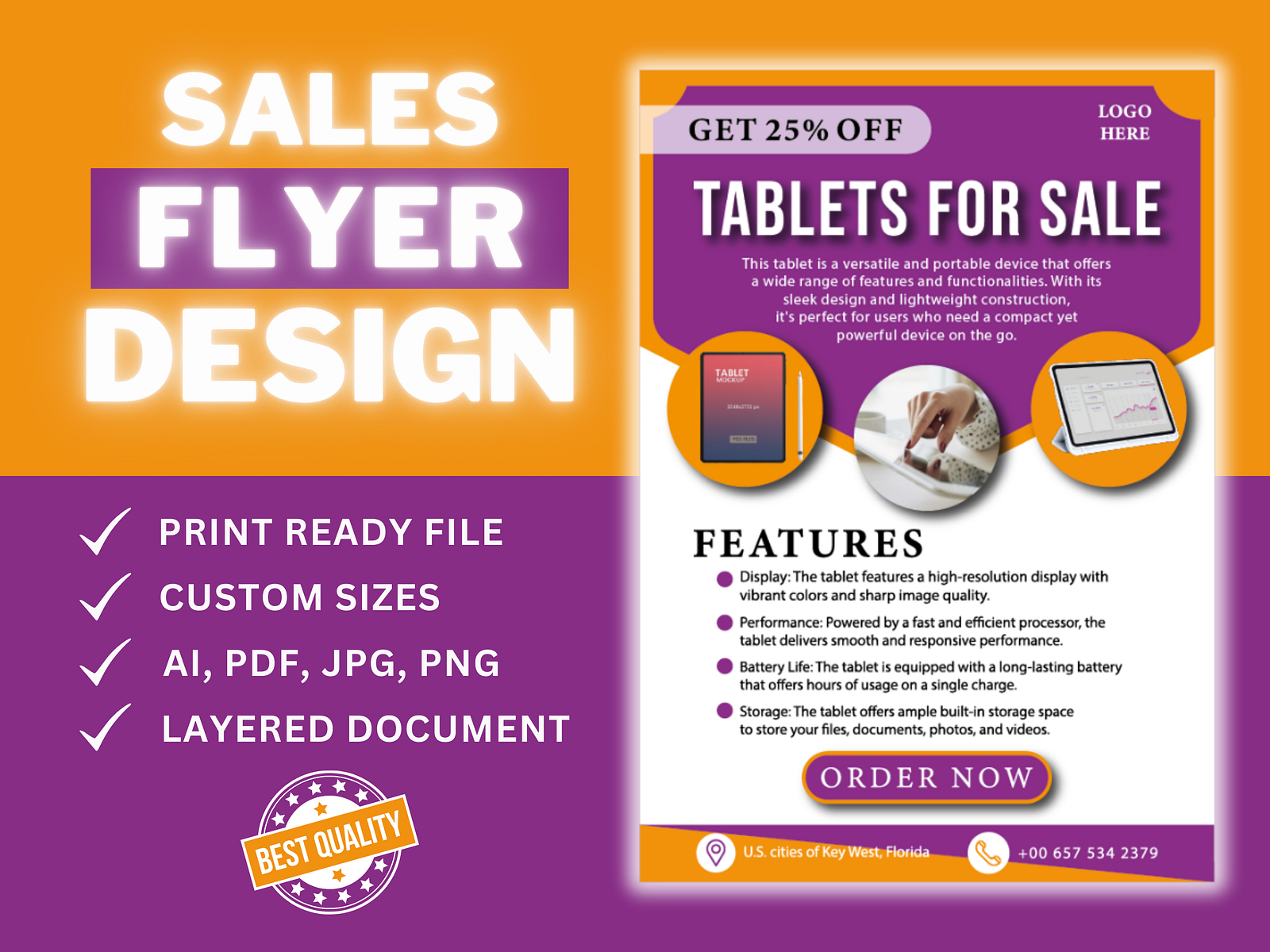 Creative Sales Flyer Design To Get More Product Sales by Med Azaroual ...