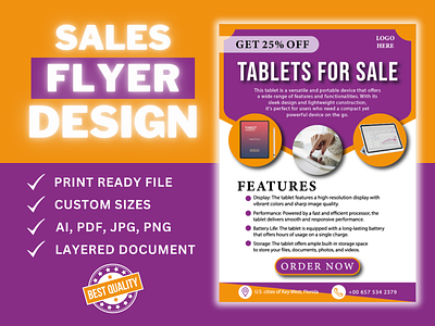 Creative Sales Flyer Design To Get More Product Sales ad design ads flyer advertising flyer business flyer creative ad creative works design eye catching flyer design graphic design product flyer promotion flyer sales flyer sales sheet sell flyer sell sheet