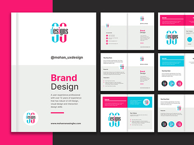 Beautiful Brand Designs brand guideline book branding business card color palette logo logo design logo usage guidelines merchandise kit