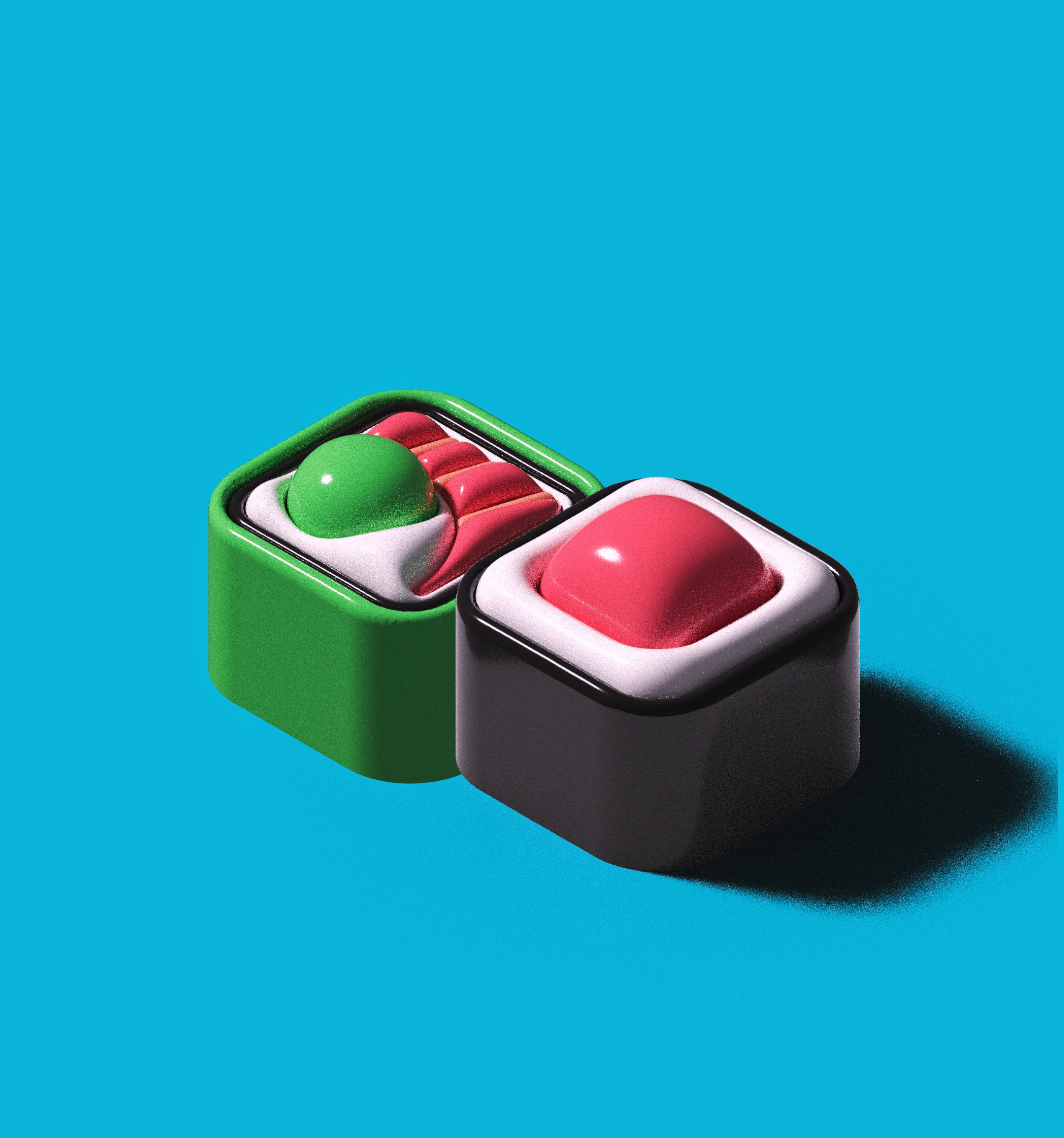 Day one of 3D illustrations on Adobe AI 3d 3d illustration adobe ai branding design food graphic design illustration logo vector