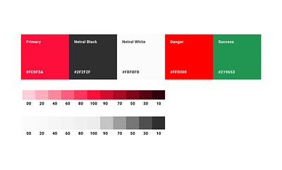 Color Guideline color design system ui ux