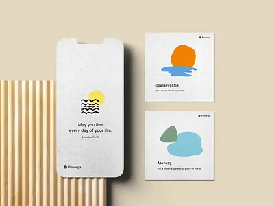 Penorga abstract art graphic design illustration language literature minimal minimal art poster words