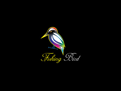 Bird Logo Design bird bird logo branding design fishing bird graphic design illustration letter logo logo typography ui ux vector
