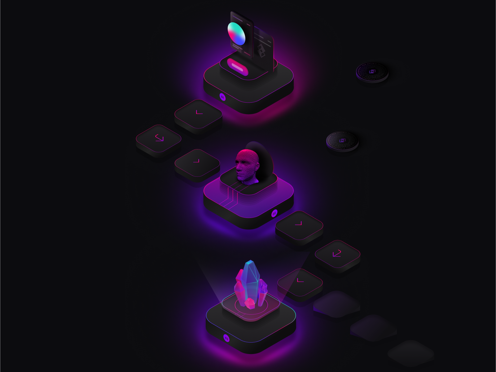 Metatime: Airdrop Page airdrop coin dark dark landing page dashboard grid hand landing landing page landing page design landing page ui meta power user purple time ui ux villian web website