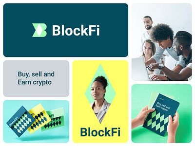 BlockFi Redesign Concept abstract ai arrow b bold branding corporate crypto data finance fintech fun growth icon logo negative space payment technology trust vibrant