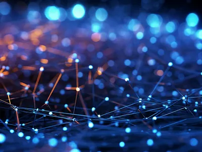 neuron 3d illustration