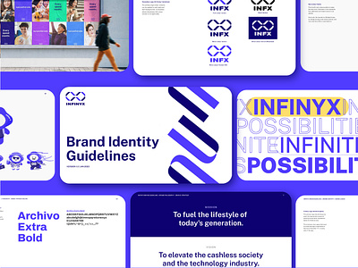 INFINYX | Brand Guide + Strategy ads brand guide brand guideline brand identity brand logo branding branding deck corporate identity design graphic design logo visual identity