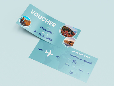 Travel gift voucher 🛫👋 adobe adobeprogrammes design graphic design illustration vector vectorart vectors work