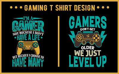 Gaming T-Shirt Design design game gamer gaming gaming t shirt design graphic design illustration t shirt typography video game