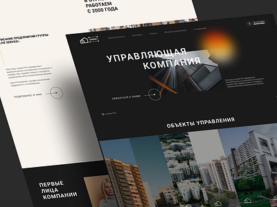 ZhiviService Real Estate website ui ux web design