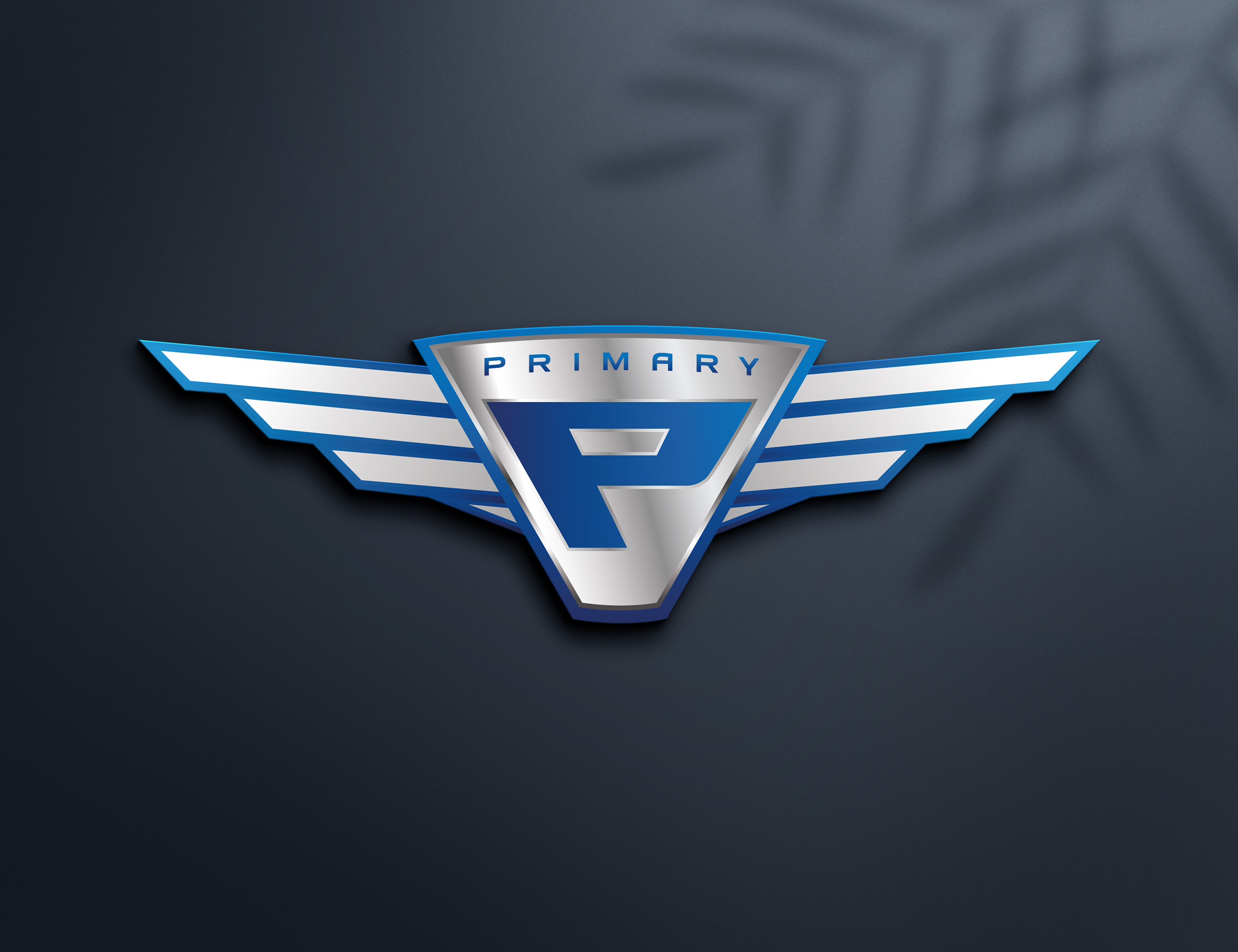 Logo design branding graphic design logo metallic shiny