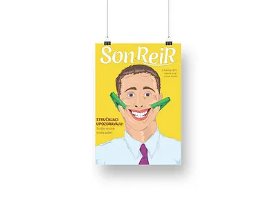 Cover Design for a Fun Magazine graphic design illustrator vectors