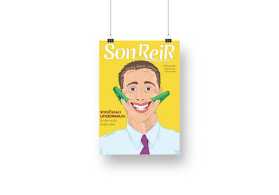 Cover Design for a Fun Magazine graphic design illustrator vectors