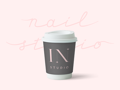 Nail Studio Logo branding design graphic design logo visual