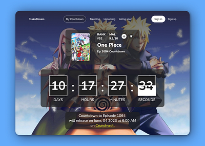 Countdown Timer | Daily UI Challenge - #14 countdown timer dailyui design figma landing page ui ui design uiux ux design web design