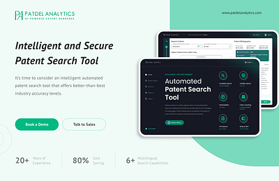 e-Broucher for AI Powered Patent Search Tool e broucher patent search tool website