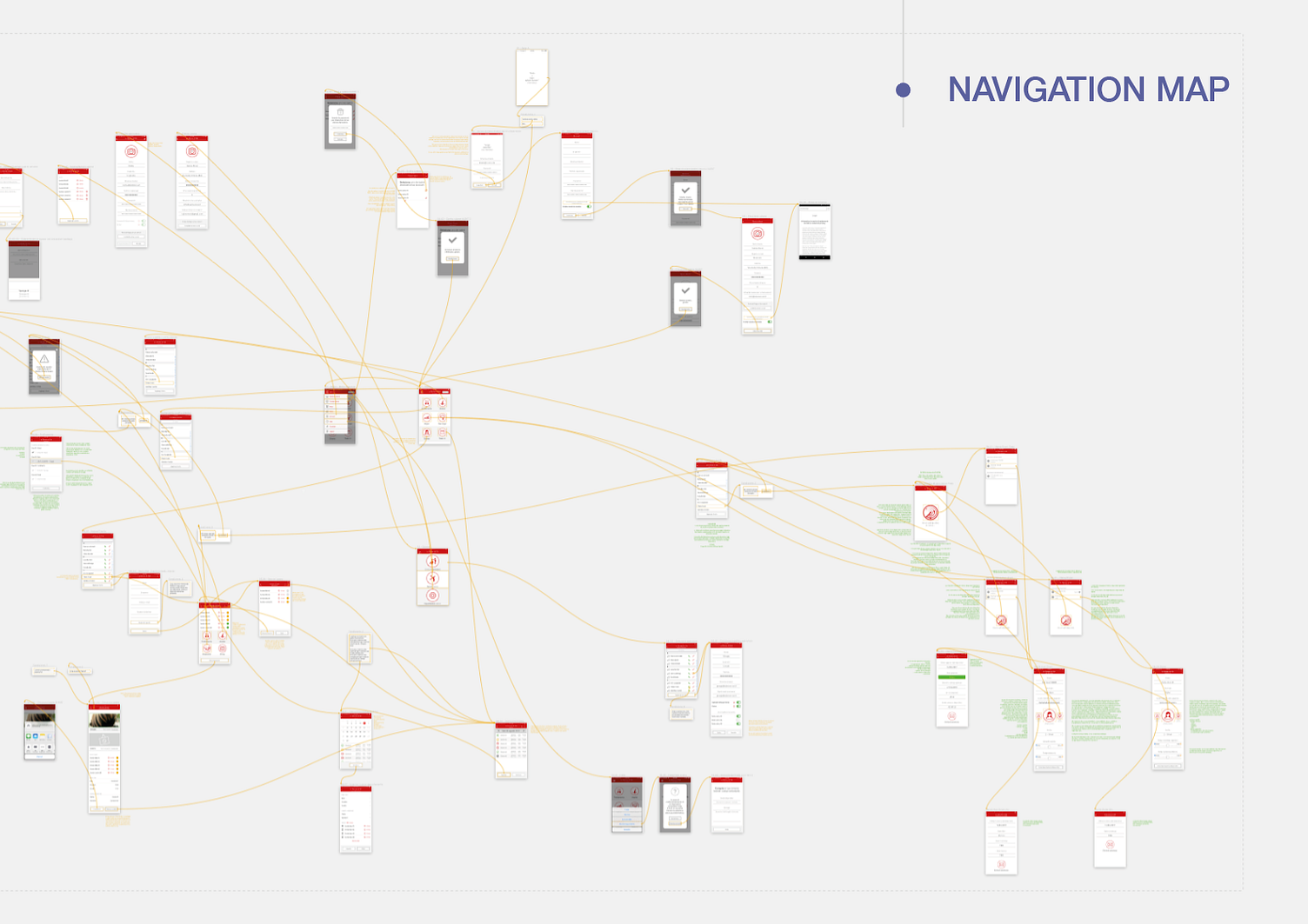Navigation map by Marco Tesselli on Dribbble