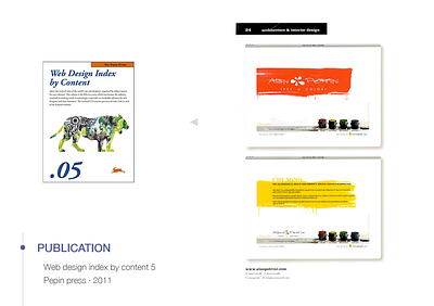 Publication on "Web Design Index by Content 5" publication web design