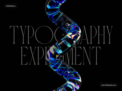 ENDLESS, 3D Experiment 3d 3d experiment abstract animation c4d design distortion experimental figma illustration loop motion motion graphics redshift text animation thin film typographic typography