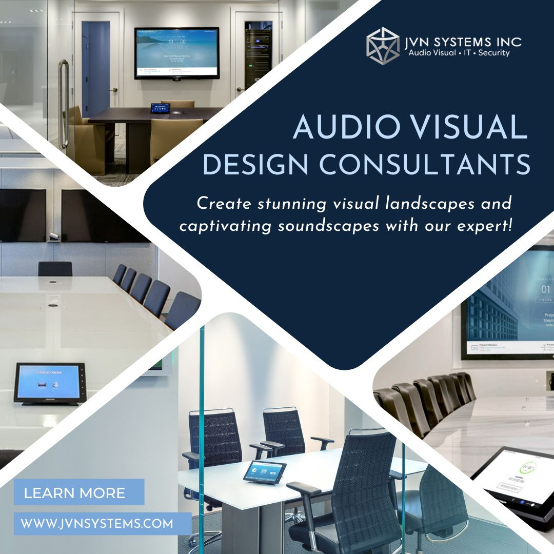 Audio Visual Design Consultants by JVN Systems on Dribbble