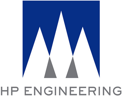HP Engineering Logo branding graphic design logo