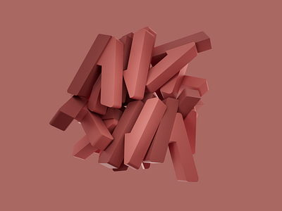 Abstact 3D Exploration 3d abstract art design graphic design illustration logo minimal