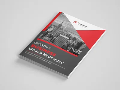 Corporate Bifold Brochure identity