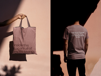 Rakbank — Brand Identity bag bank branding clean dubai finance fintech graphic design minimal mockup tote tshirt typography uae