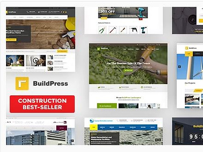 BuildPress - Multi-purpose Construction and Landscape WP Theme theme
