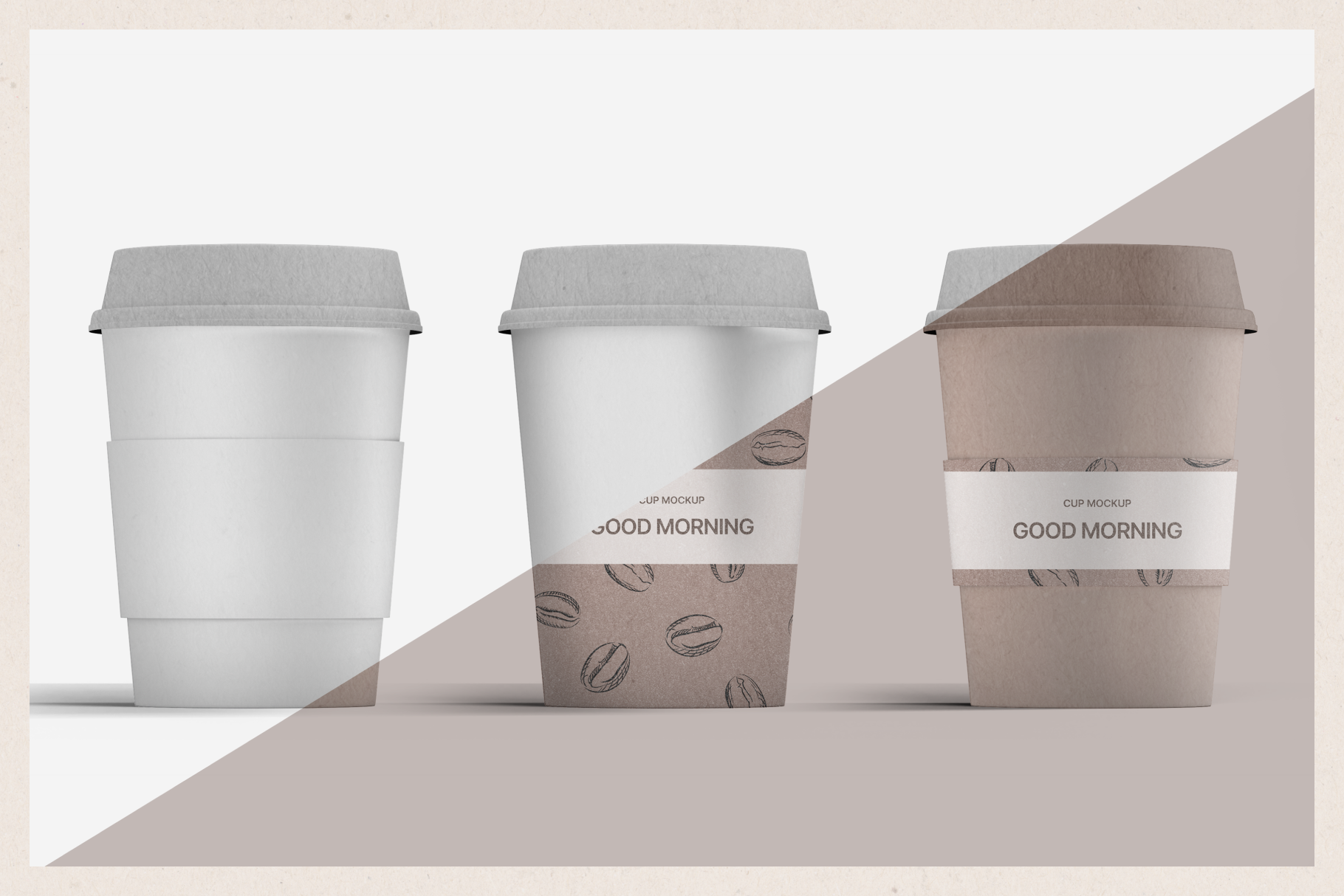 Paper Cup Mockups by Promo Graphics on Dribbble