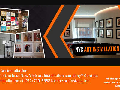 New York Art Installation design graphic design