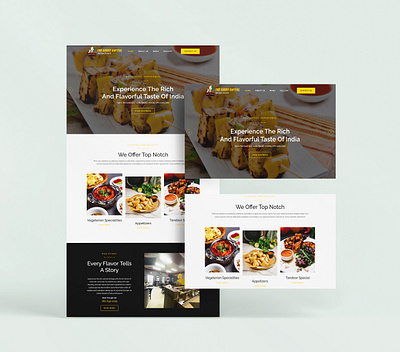 Restaurant Website website