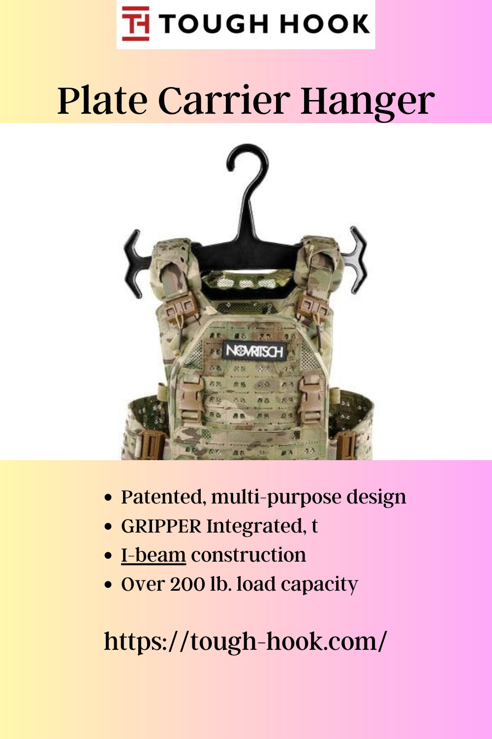 What Are the Benefits of Using a Plate Carrier Hanger? by Toughhook on